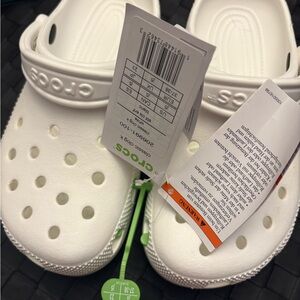 CROCS Kids' Classic Clog in White